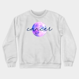 Cancer Moon Quote Crewneck Sweatshirt